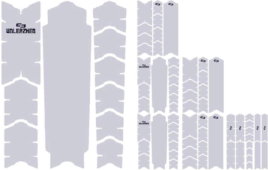 Unleazhed unscratch frame protection film - clear matt