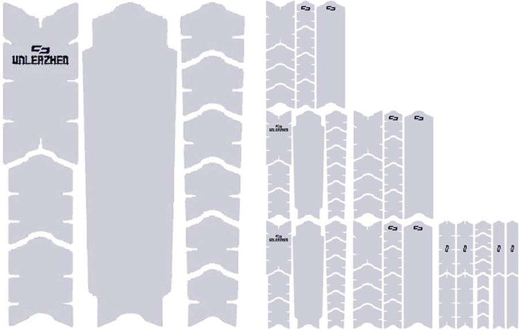 Unleazhed unscratch frame protection film - clear matt