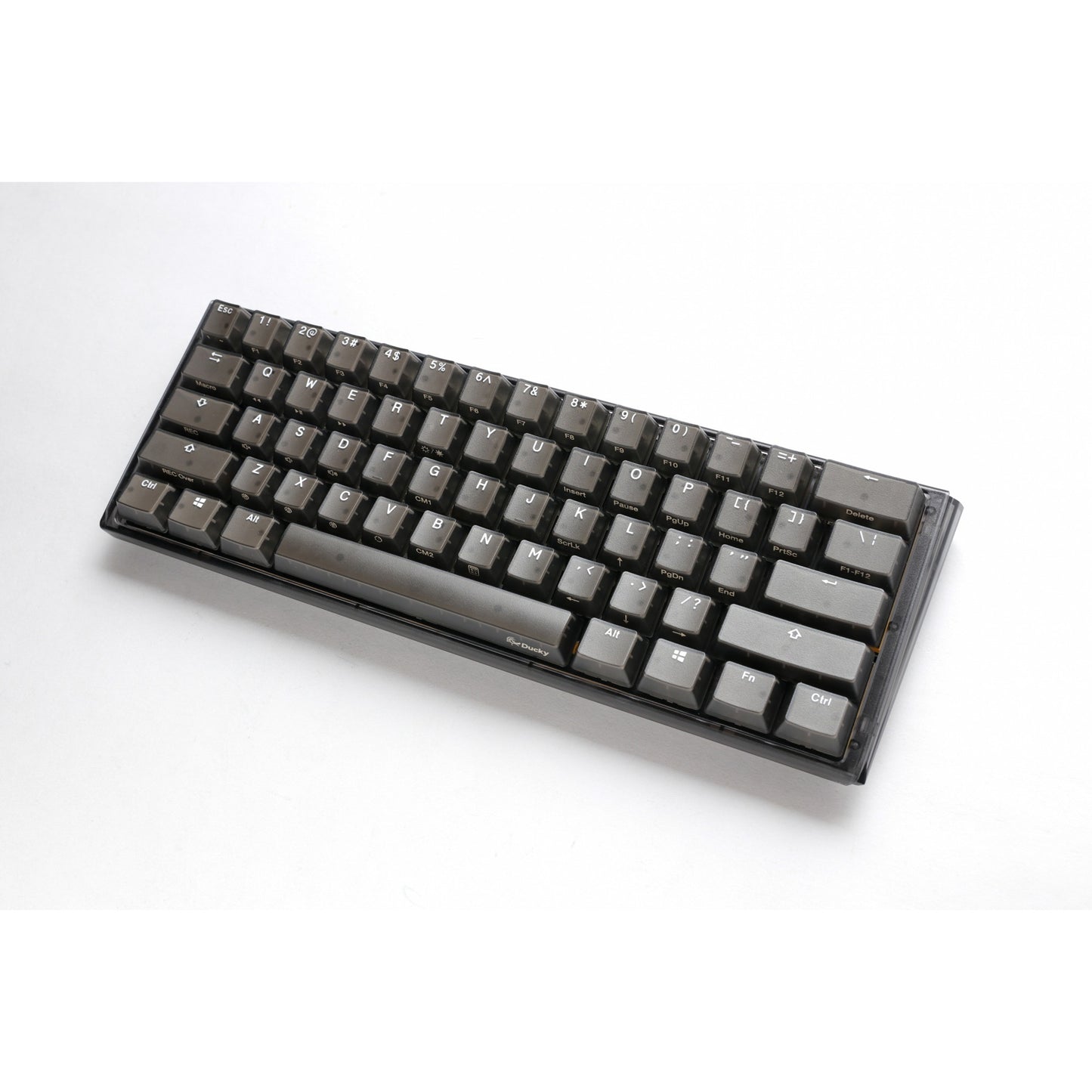 Ducky one 3 mini aura rgb mechanisch toetsenbord (zwart, us lay-out (qwerty), cherry mx brown, 60%, abs double shot, hot swap)