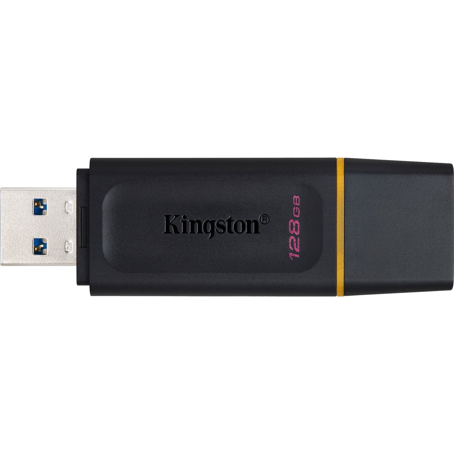 Kingston datatraveler exodia 128 gb usb-stick (zwart geel, dtx 128gb)