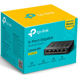 Tp-link ls1005g switch (zwart, unmanaged) - afbeelding 2