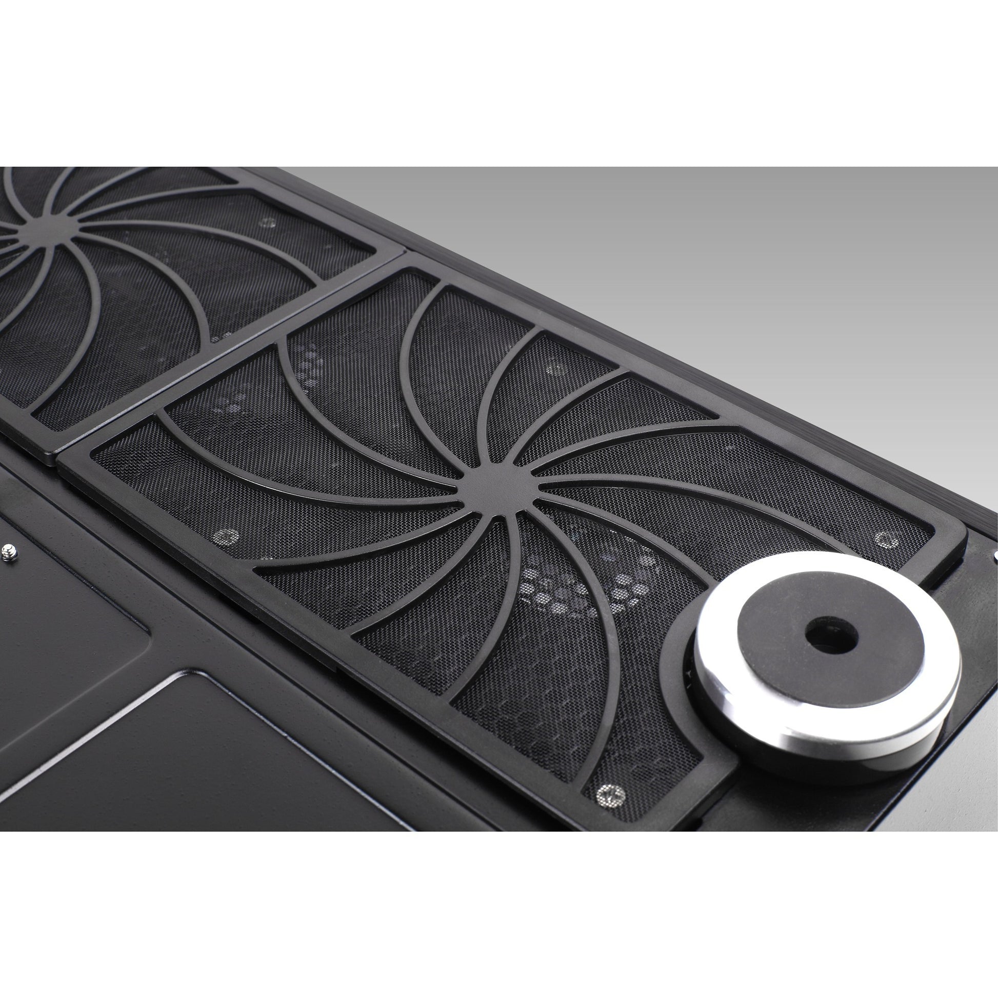 Silverstone grandia gd07b htpc behuizing (zwart | 2x usb-a)