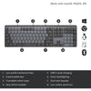 Logitech mx mechanical toetsenbord (zwart, us-international lay-out (qwerty), 100%, bluetooth)