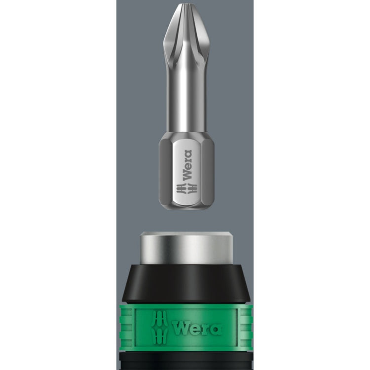 Wera 7441 kraftform instelbare momentschroevendraaier met rapidaptor snelwisselhouder, 1 4 duim, 1,2 - 3,0 nm - 1 stuk(s) - 05074701001
