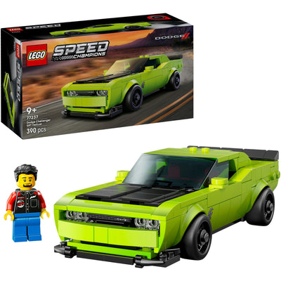 Lego speed champions 77237 dodge challenger srt hellcat sportauto