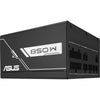 Asus prime gold black edition modulaire 850 watt voeding (zwart, 1x 12v-2x6, 3x pcie)