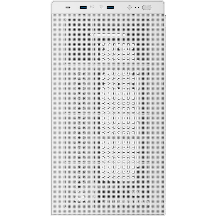 Aerocool stormfront mini mini tower behuizing (wit | 2x usb-a | 1x usb-c | window)
