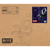 Trust gxt 703w riye gamingstoel (zwart wit)