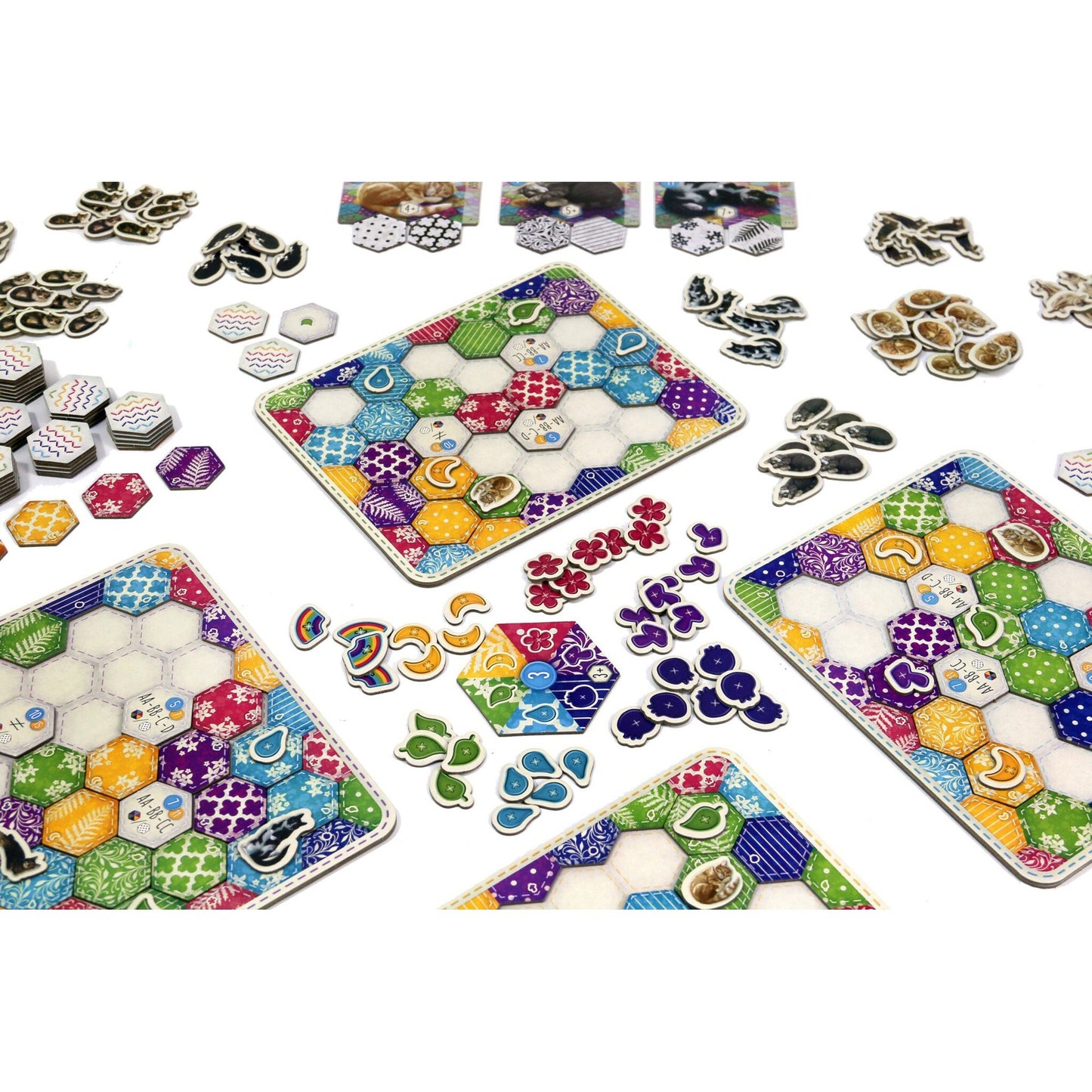 White goblin games calico bordspel (nederlands, 1 - 4 spelers, 45 minuten, vanaf 10 jaar)