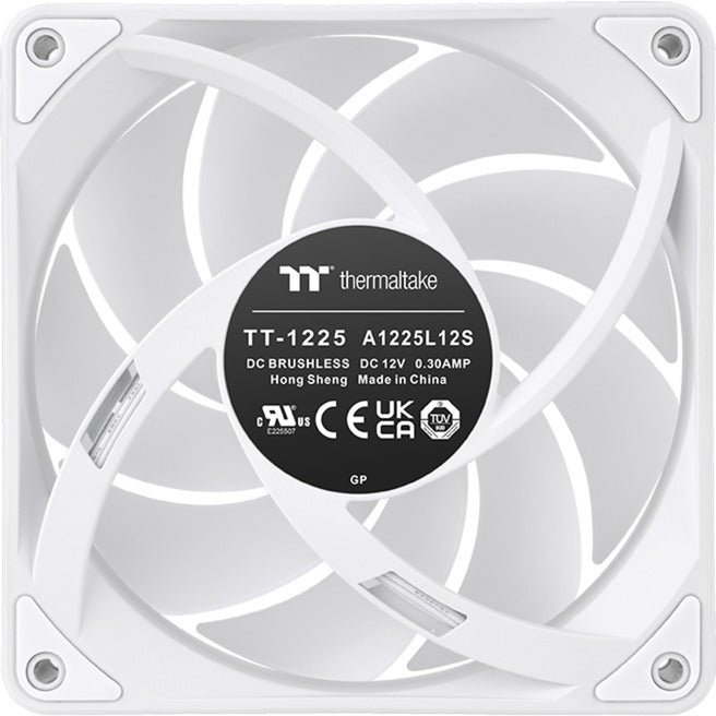 Thermaltake ct120 ex argb sync pc cooling fan snow (3-fan pack) case fans (wit, 3 stuks, 120 x 120 x 25 mm, pwm)