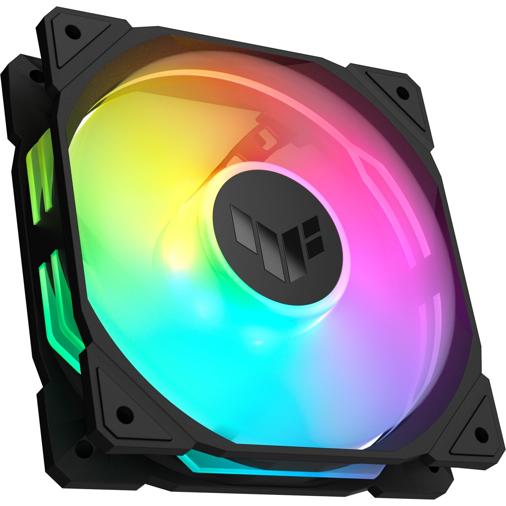 Asus tuf gaming tr120 argb case fan (zwart, 120 x 120 x 28 mm)