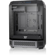 Thermaltake the tower 600 midi tower behuizing (zwart | 4x usb-a | 1x usb-c | tempered glass) - afbeelding 5