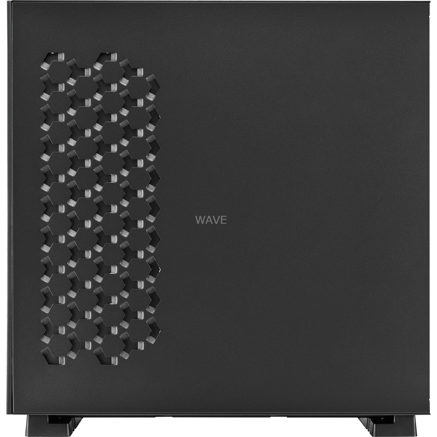 Sharkoon pure steel rgb midi tower behuizing (zwart | 2x usb-a | rgb | window)