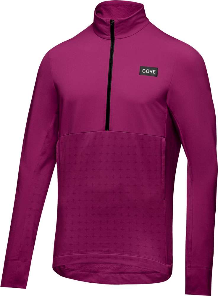 Gorewear trailkpr hybrid 1 2-zip - mtb long sleeve jersey