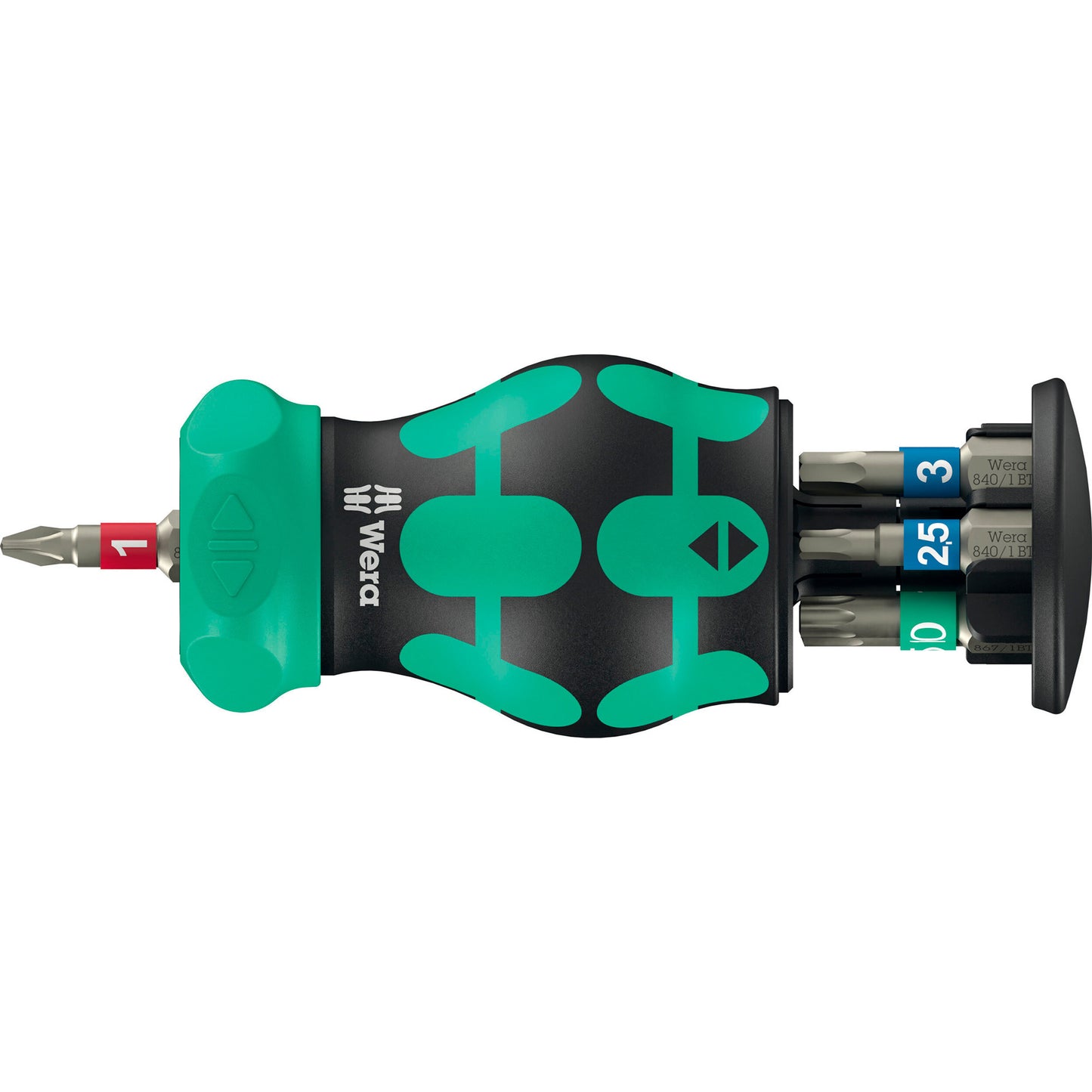 Wera bicycle set 5, 7‑delig bitset (zwart groen)