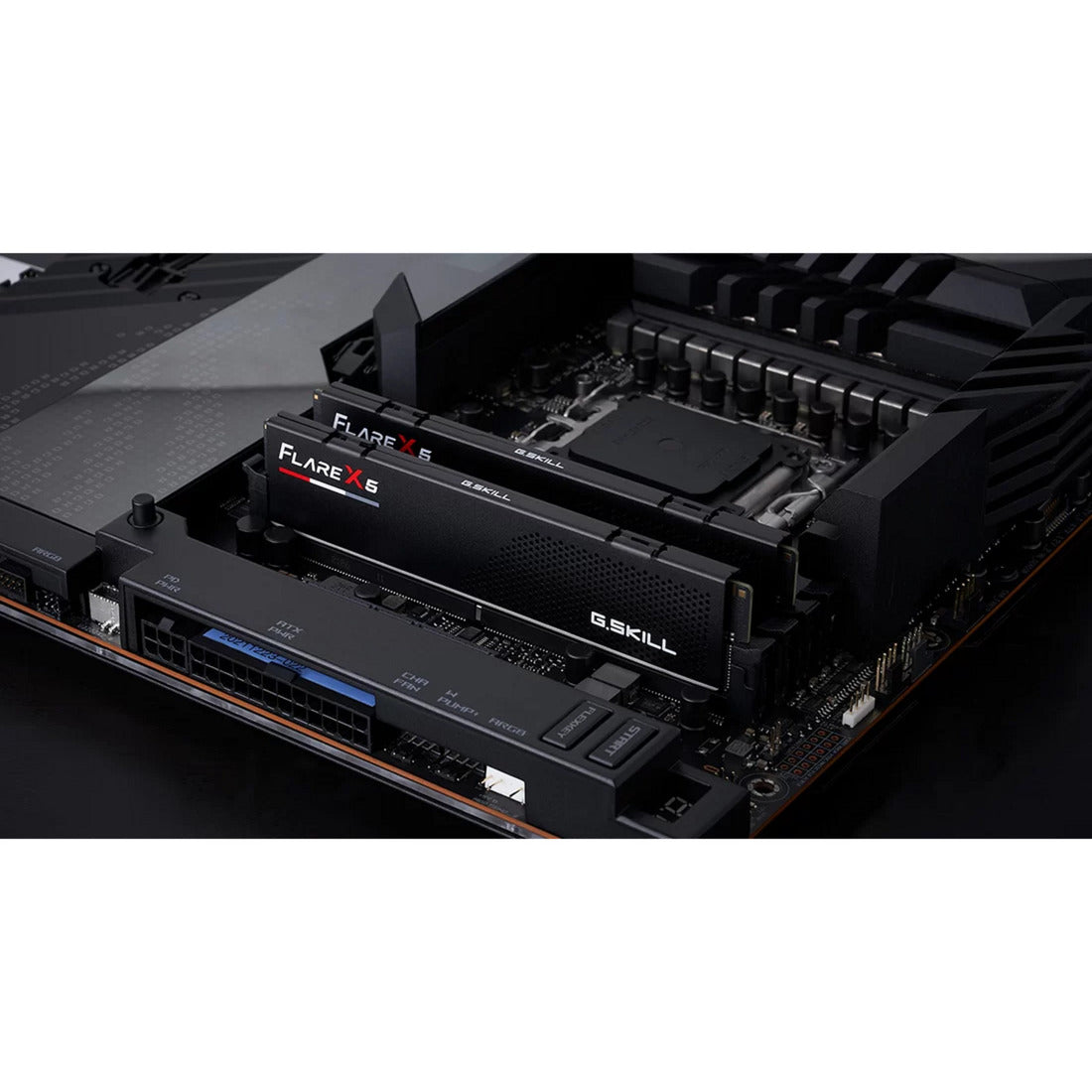 G.skill flare x5 32 gb ddr5-6400 (2x 16 gb) werkgeheugen (zwart, f5-6400j3239g16gx2-fx5, expo)