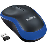Logitech wireless mouse m185 (blauw, retail) - afbeelding 1