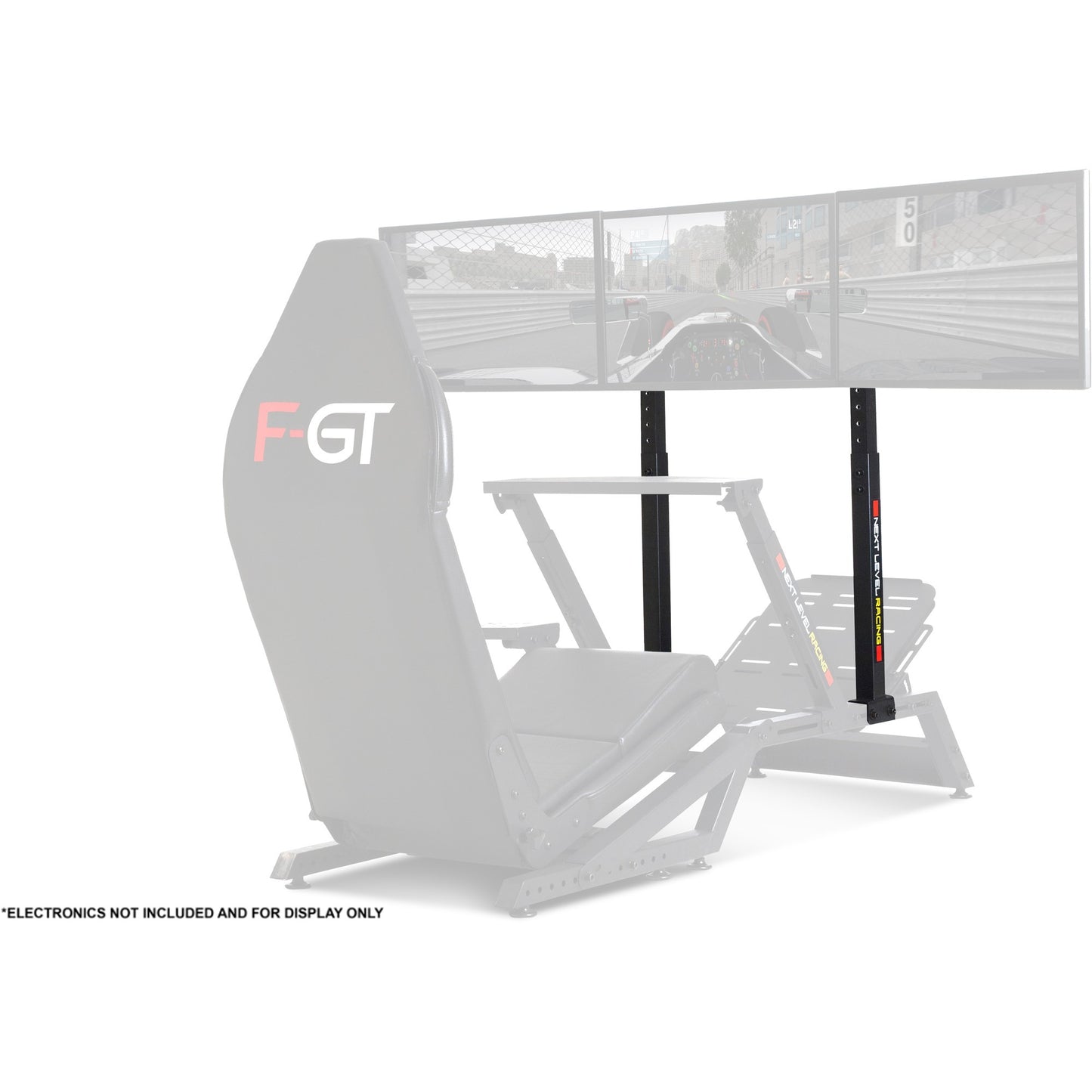 Next level racing f-gt monitor stand bevestiging (zwart)