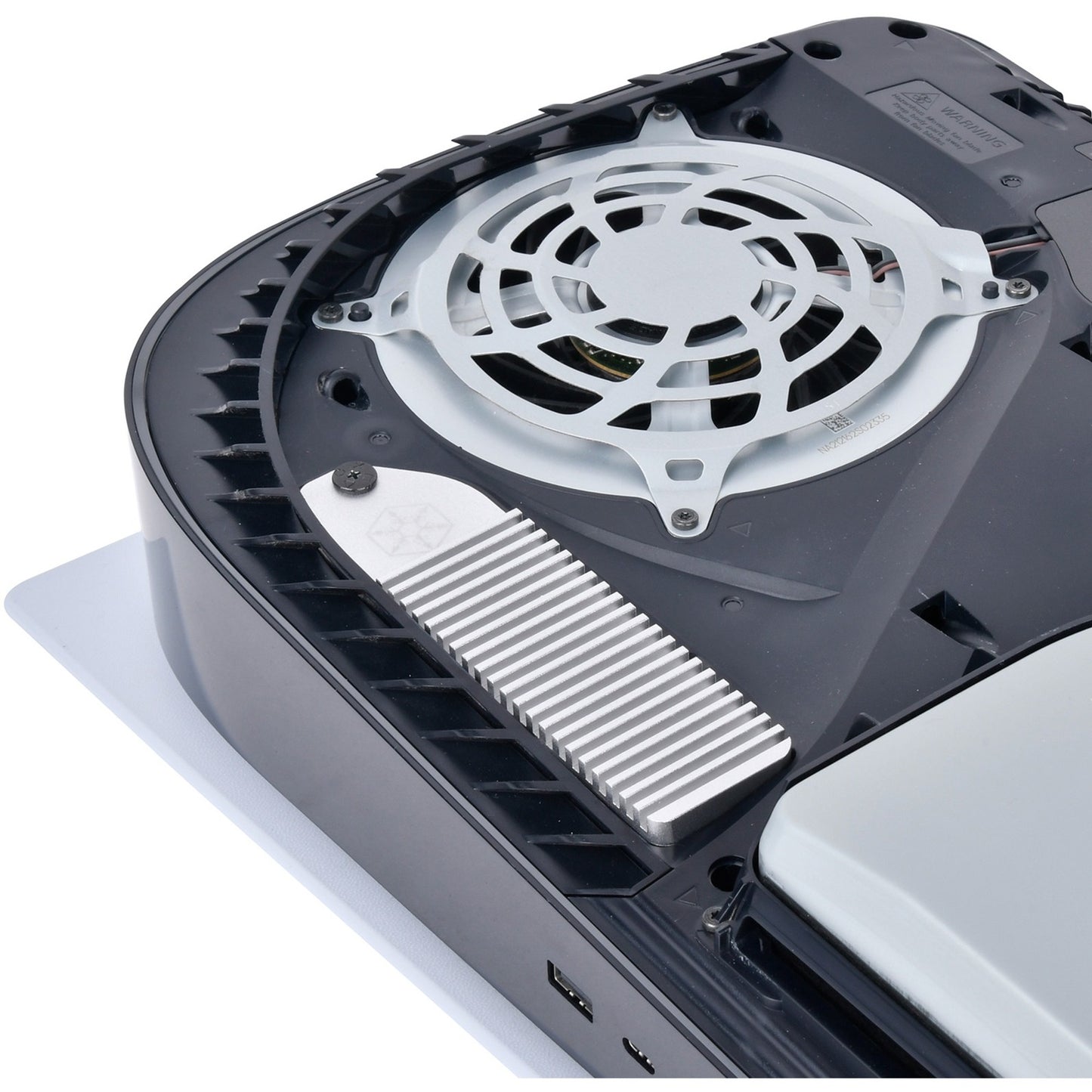 Silverstone tp06 heatsink (zilver, voor playstation 5)