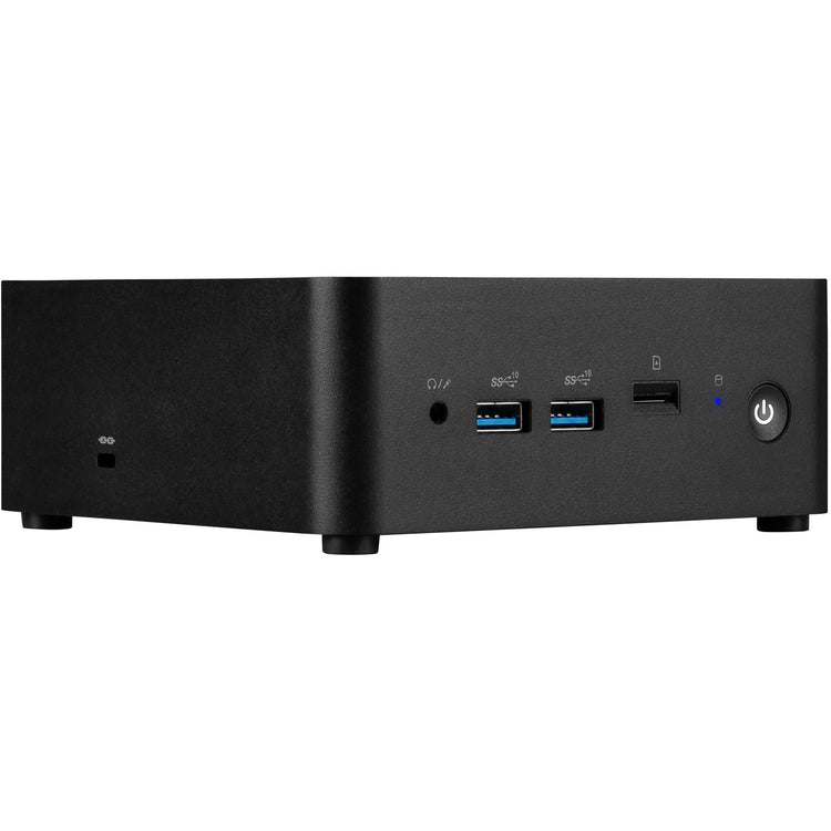 Msi cubi nuc 1mg-001eu mini-pc (zwart | core 7 150u | intel graphics | 16 gb | 1 tb ssd | epeat silver registered)