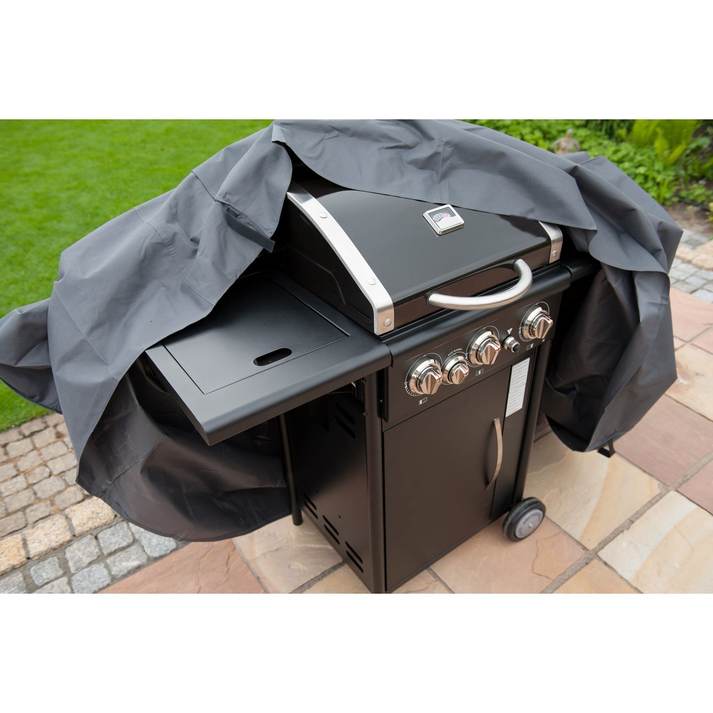 Nature beschermhoes voor gasbarbecue afdekking (zwart, 6030610)