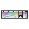 Hator skyfall wireless, gaming toetsenbord (zwart, us lay-out, hator aurum lemon, rgb, double shot abs, hot-swap, 2.4ghz bluetooth usb-c)