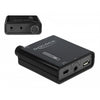 Delock portable stereo hoofdtelefoon versterker (zwart)