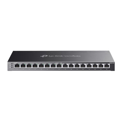Tp-link omada sg2016p 16-poort gigabit smart switch (zwart, 8x poe+)