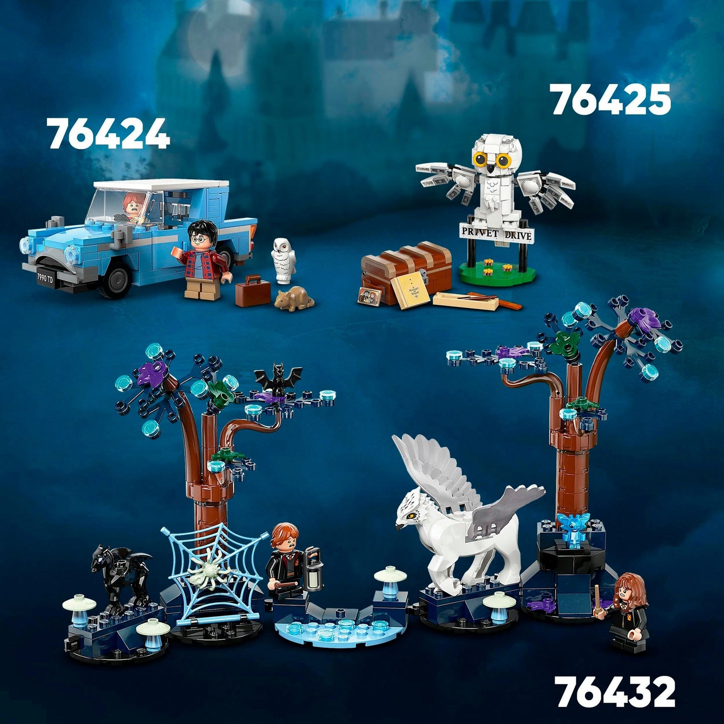 Lego harry potter 76425 hedwig bij ligusterlaan