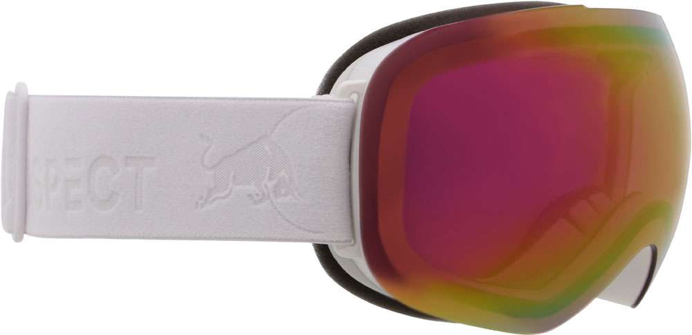 Red bull spect eyewear bent-07ro2 red with purple mirror - ski goggle
