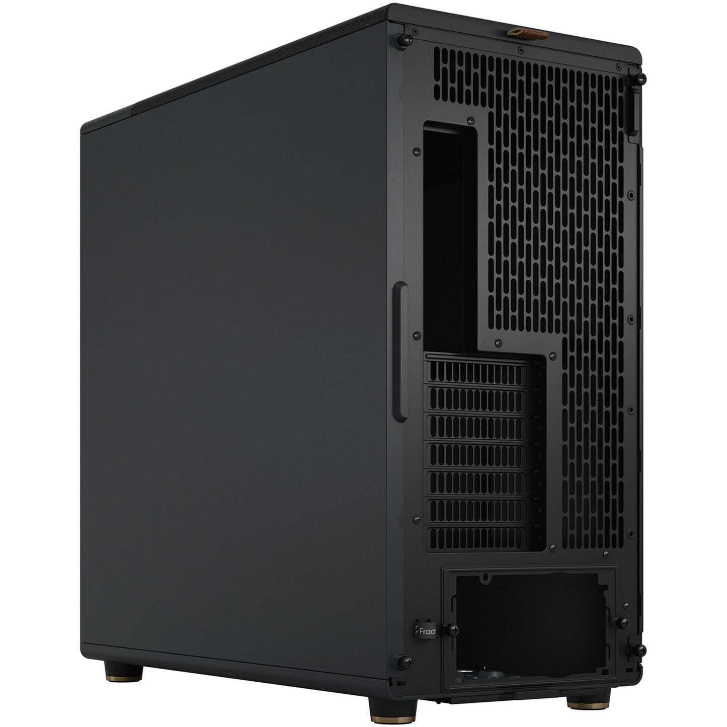 Fractal design north xl midi tower behuizing (zwart houtkleur | 2x usb-a | 1x usb-c)