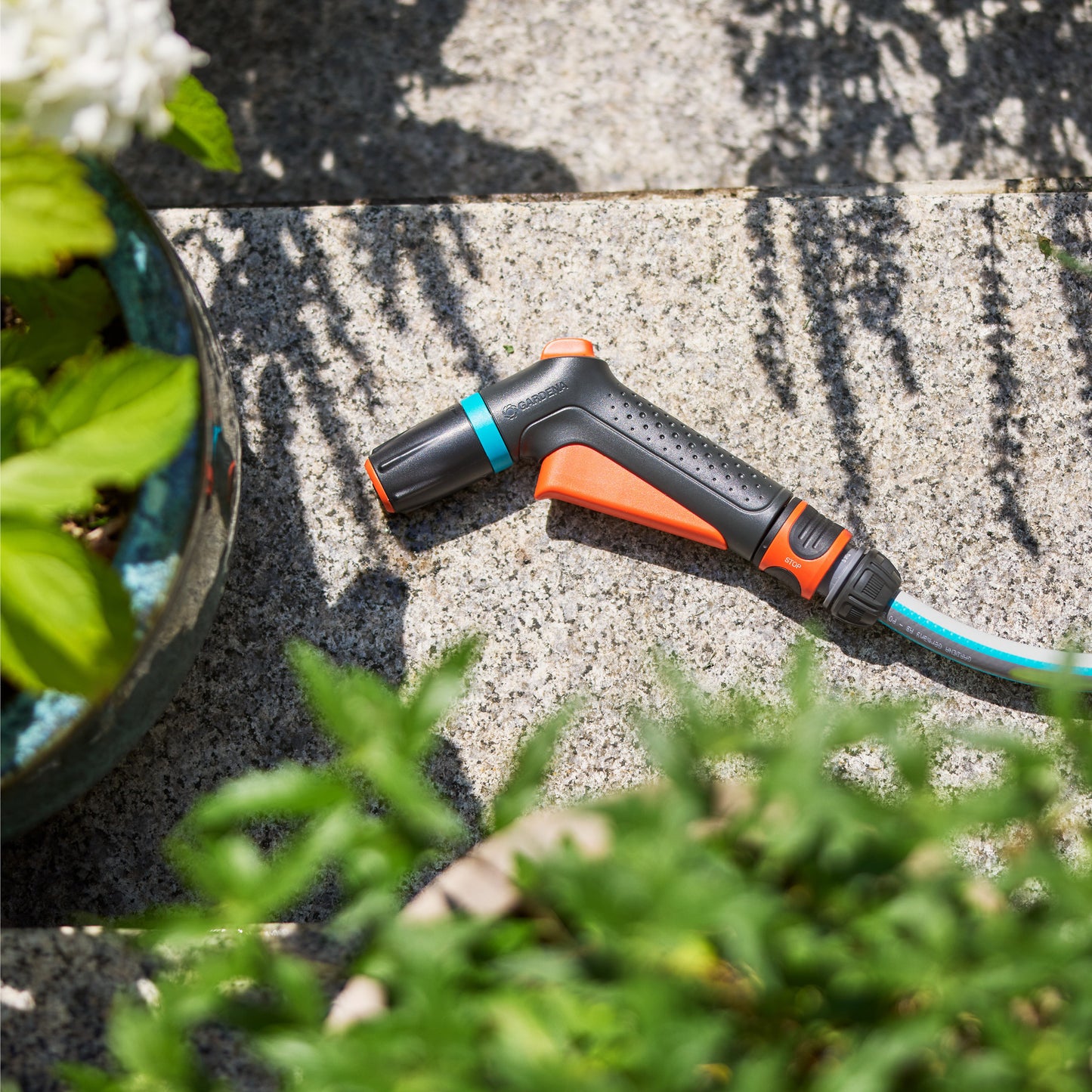 Gardena classic spuitpistool startset (grijs oranje)
