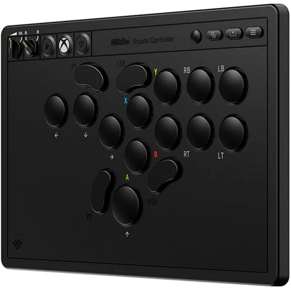 8bitdo arcade controller for xbox (zwart, 2.4 ghz usb, xbox series x|s, xbox one, pc)