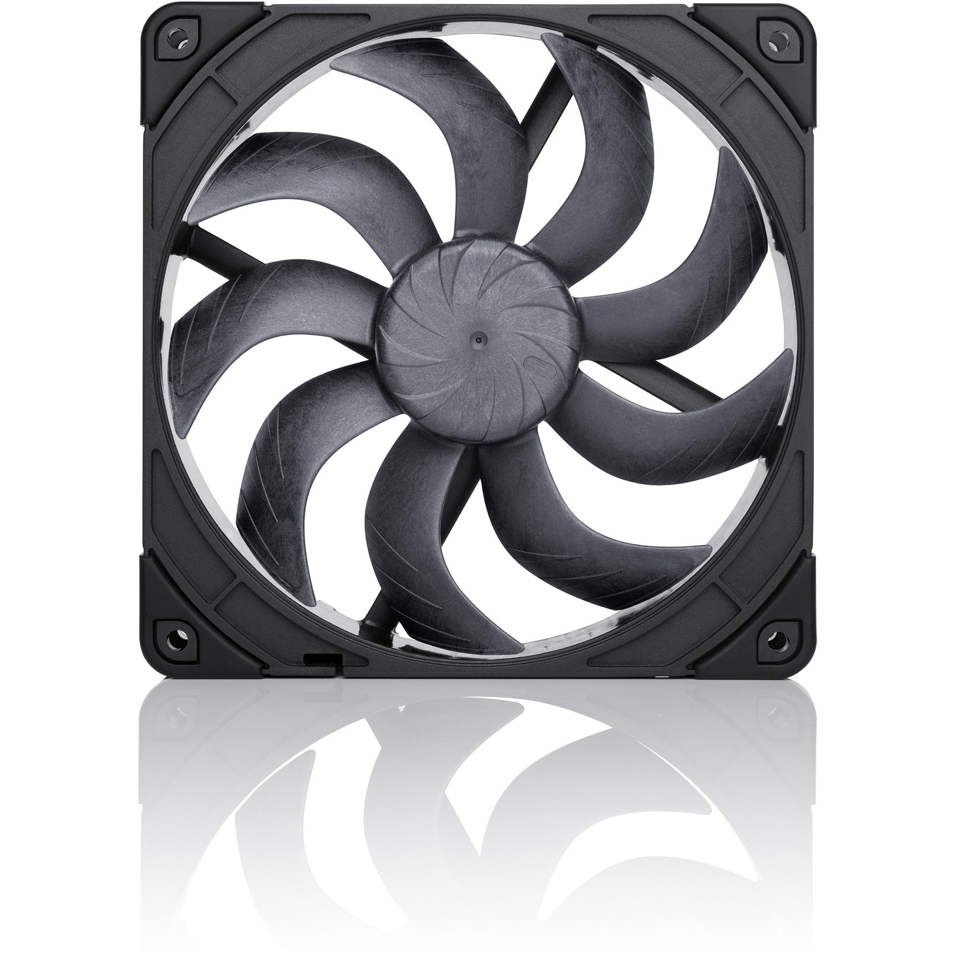 Noctua nf-a14x25 g2 pwm sx2-pp chromax.black case fans (zwart, 2 stuks, 140 x 140 x 25 mm)
