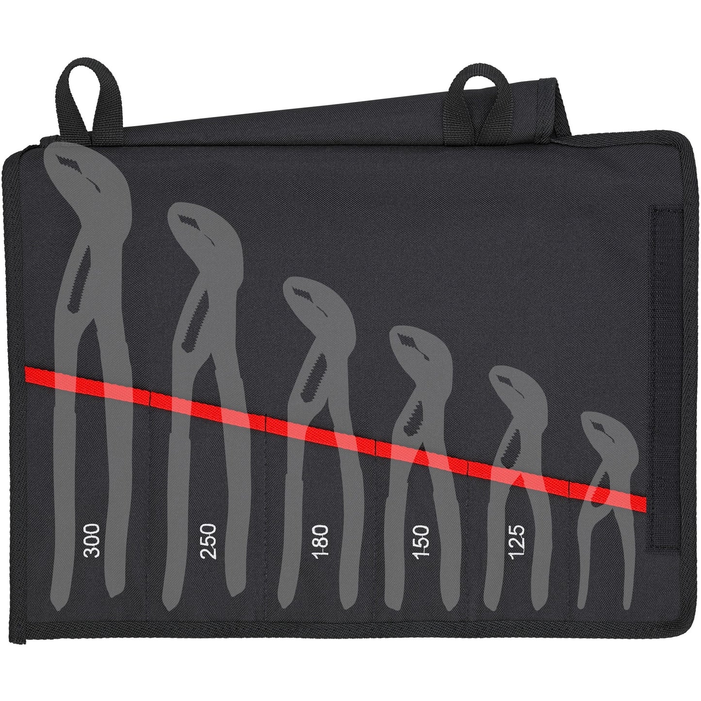 Knipex 00 19 55 s5 waterpomptangenset werkplaats 5-delig