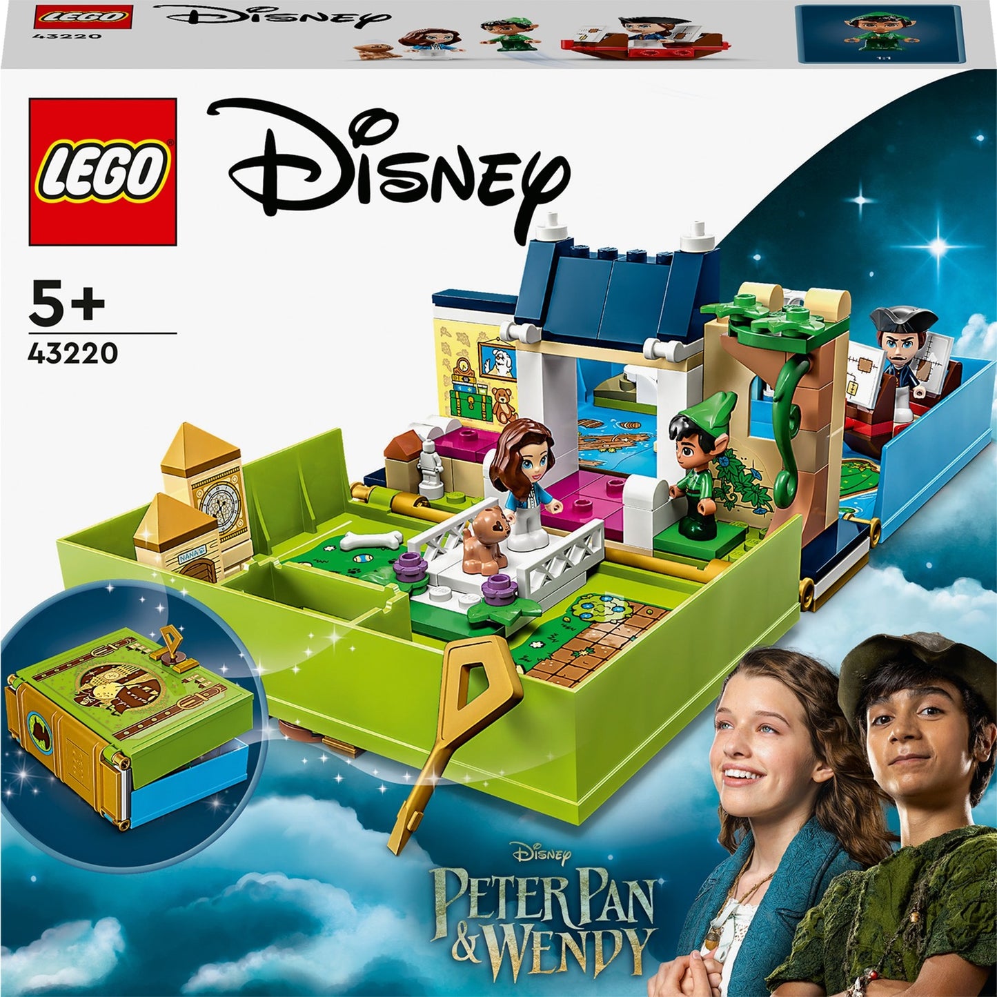 Lego disney peter pan wendy's verhalenboekavontuur set