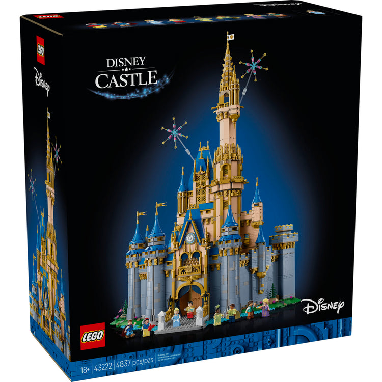 Lego disney - disney kasteel constructiespeelgoed (43222)
