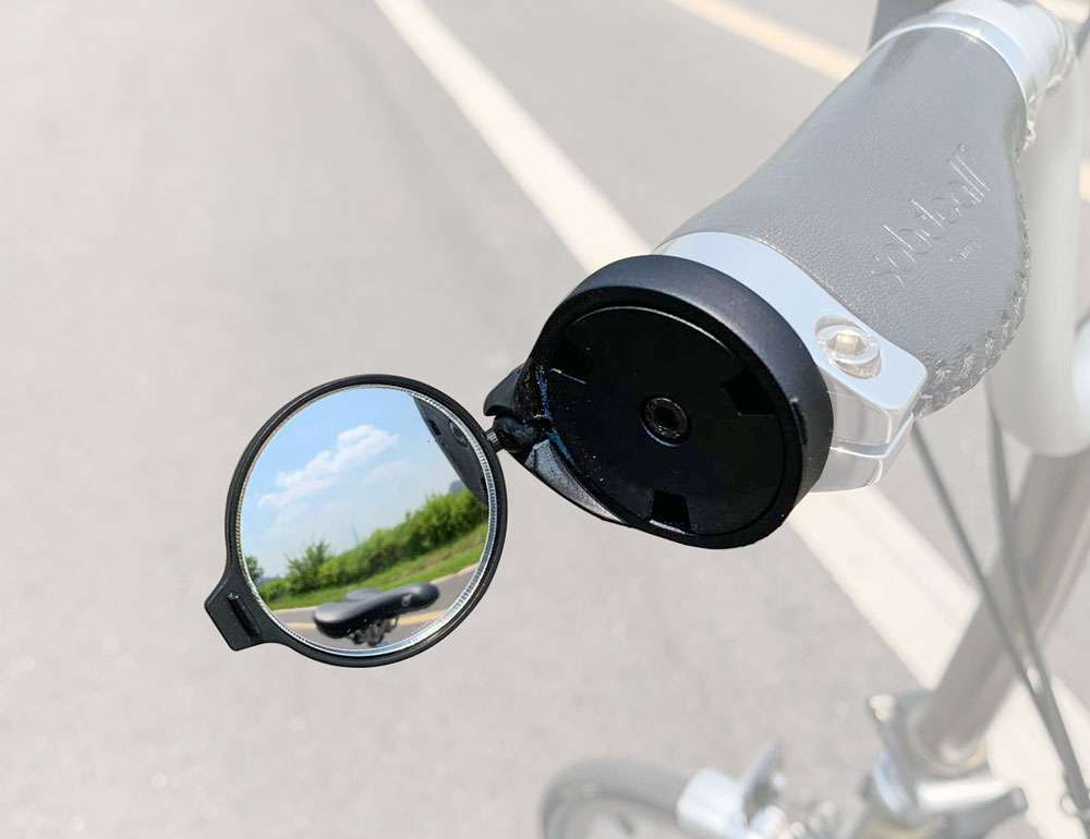 The beam corky urban handlebar mirror