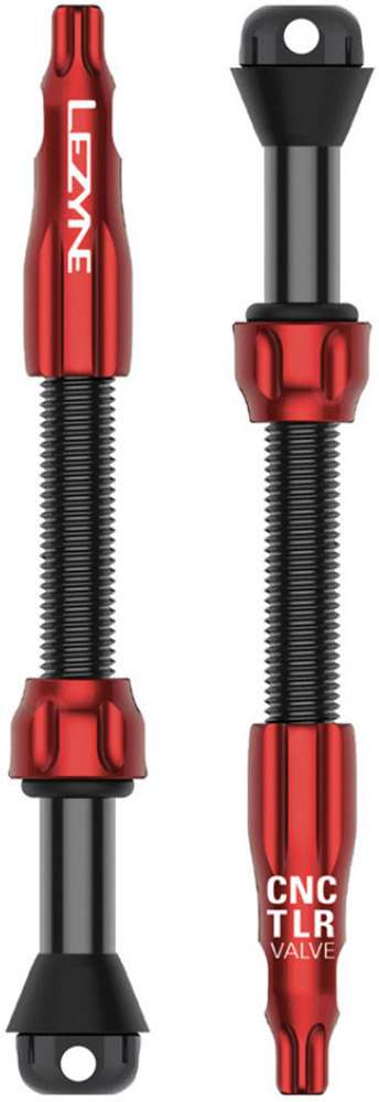 Lezyne tubeless valve cnc pro red