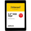 Intenso top performance, 512 gb ssd (zwart, 3812450, sata 600, bulk)