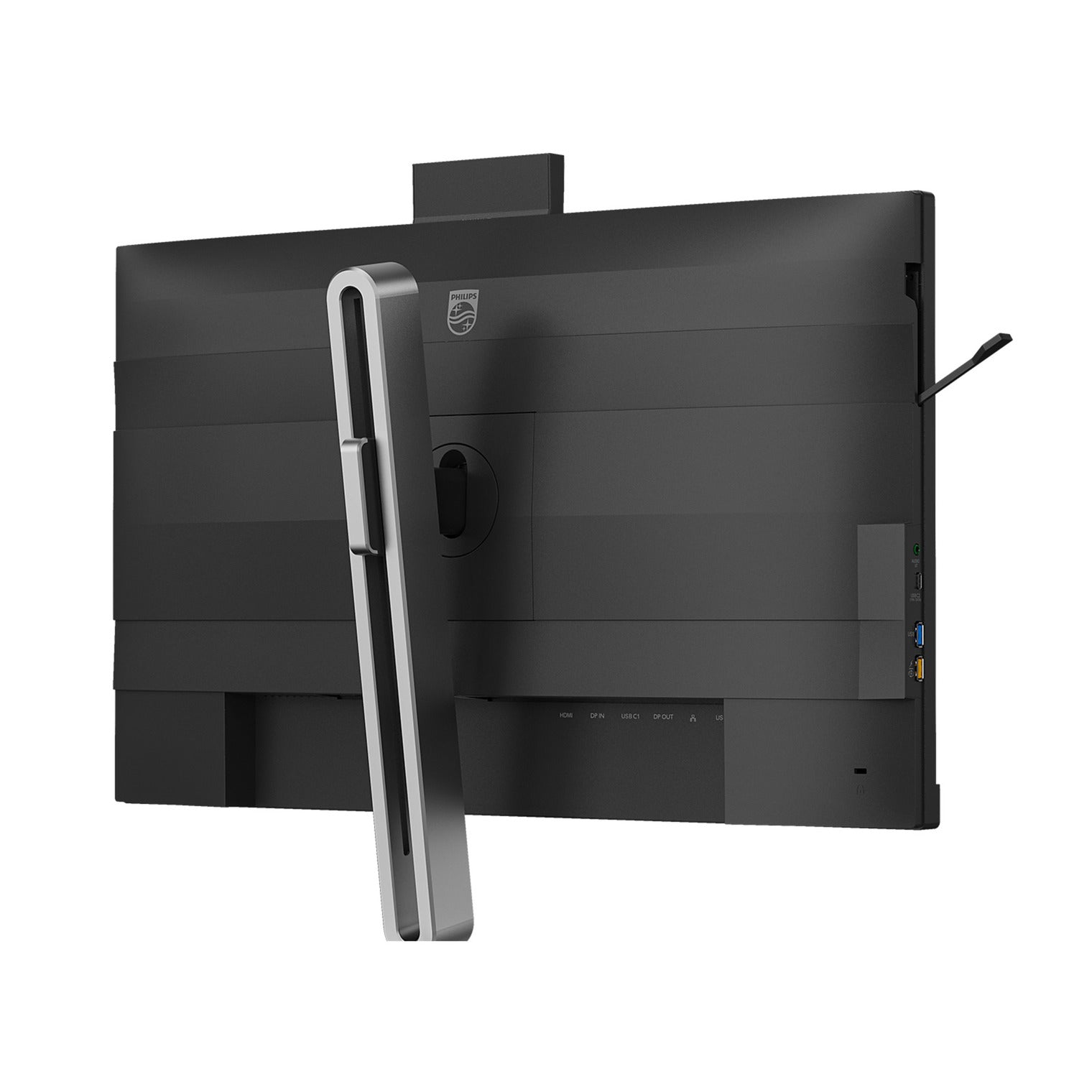 Philips 27b2u4601h 00 27 ledmonitor (zilver zwart, hdmi, displayport, usb-c, webcam, 120 hz)