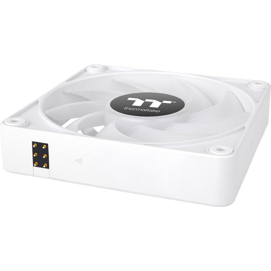Thermaltake ct120 ex argb sync pc cooling fan snow (3-fan pack) case fans (wit, 3 stuks, 120 x 120 x 25 mm, pwm)