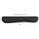 Delock wrist rest for keybord laptop polssteun (zwart)