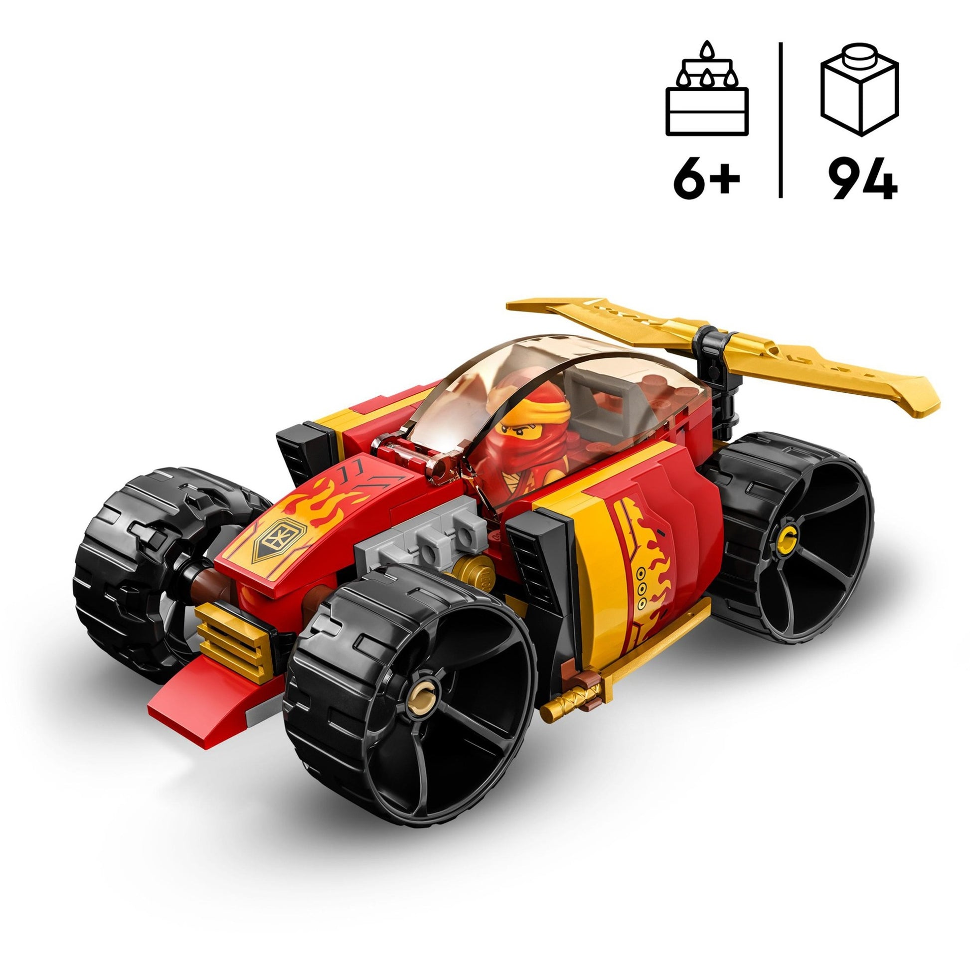 Lego ninjago 71780 kai's ninja racewagen evo