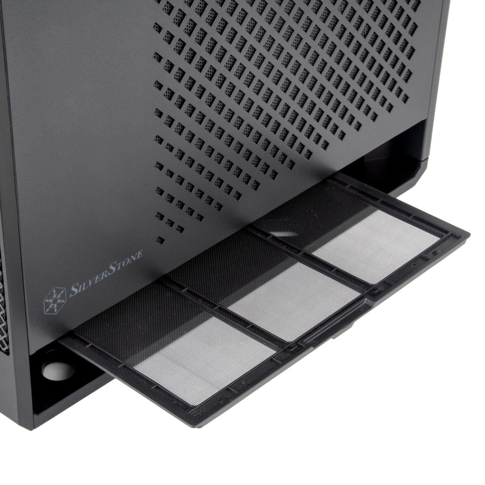 Silverstone alta g1m midi tower behuizing (zwart | 2x usb-a | 1x usb-c)