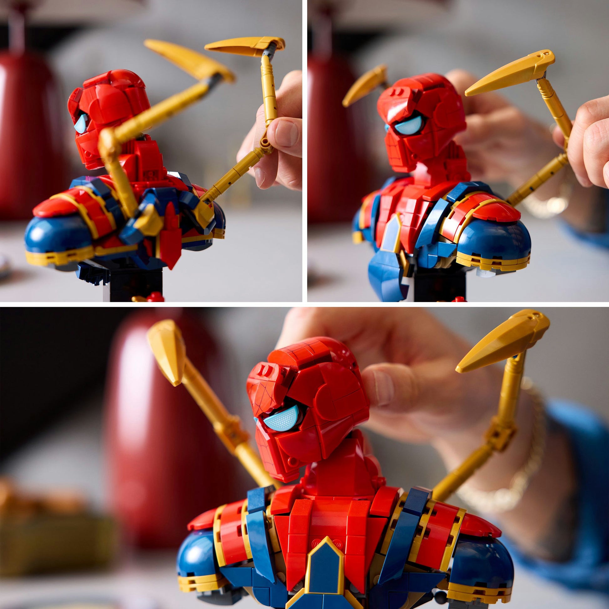 Lego marvel iron spider-man buste - 76326
