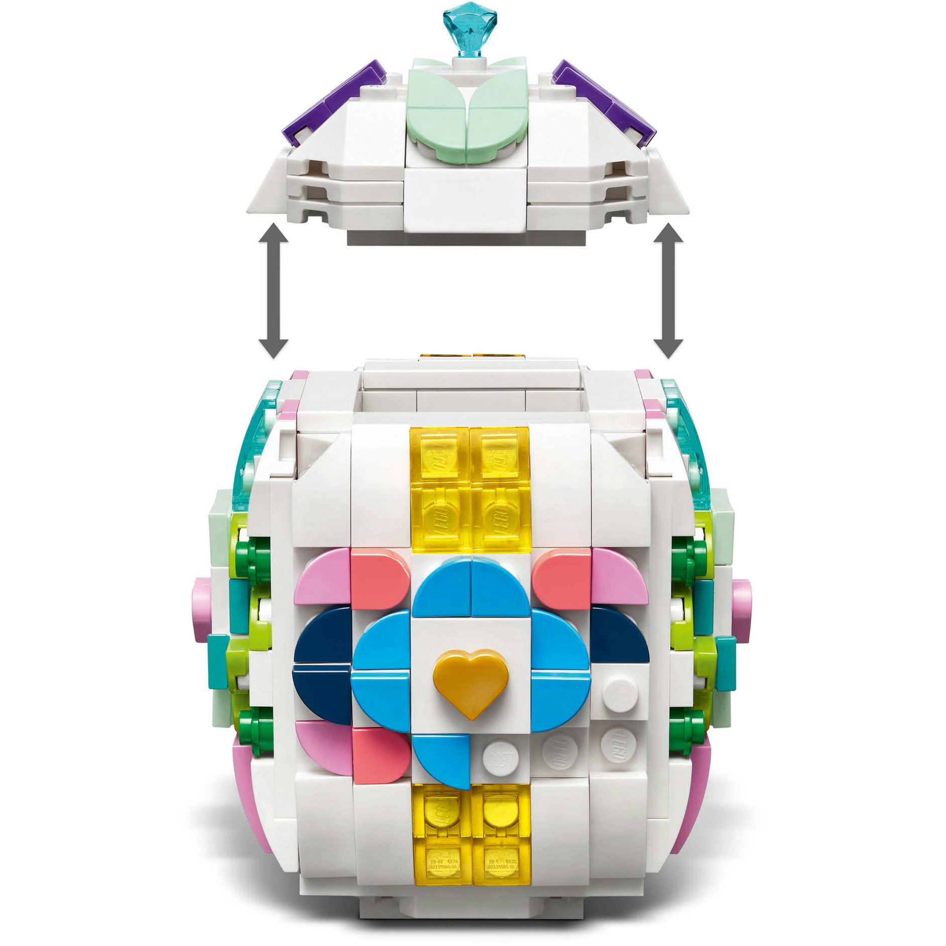 Lego paasei versieren constructiespeelgoed (40816)