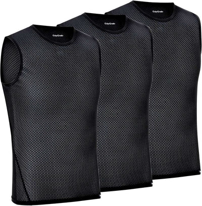 Gripgrab ultralight mesh - sleeveless baselayer (3-pack)
