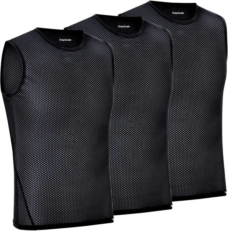 Gripgrab ultralight mesh - sleeveless baselayer (3-pack)