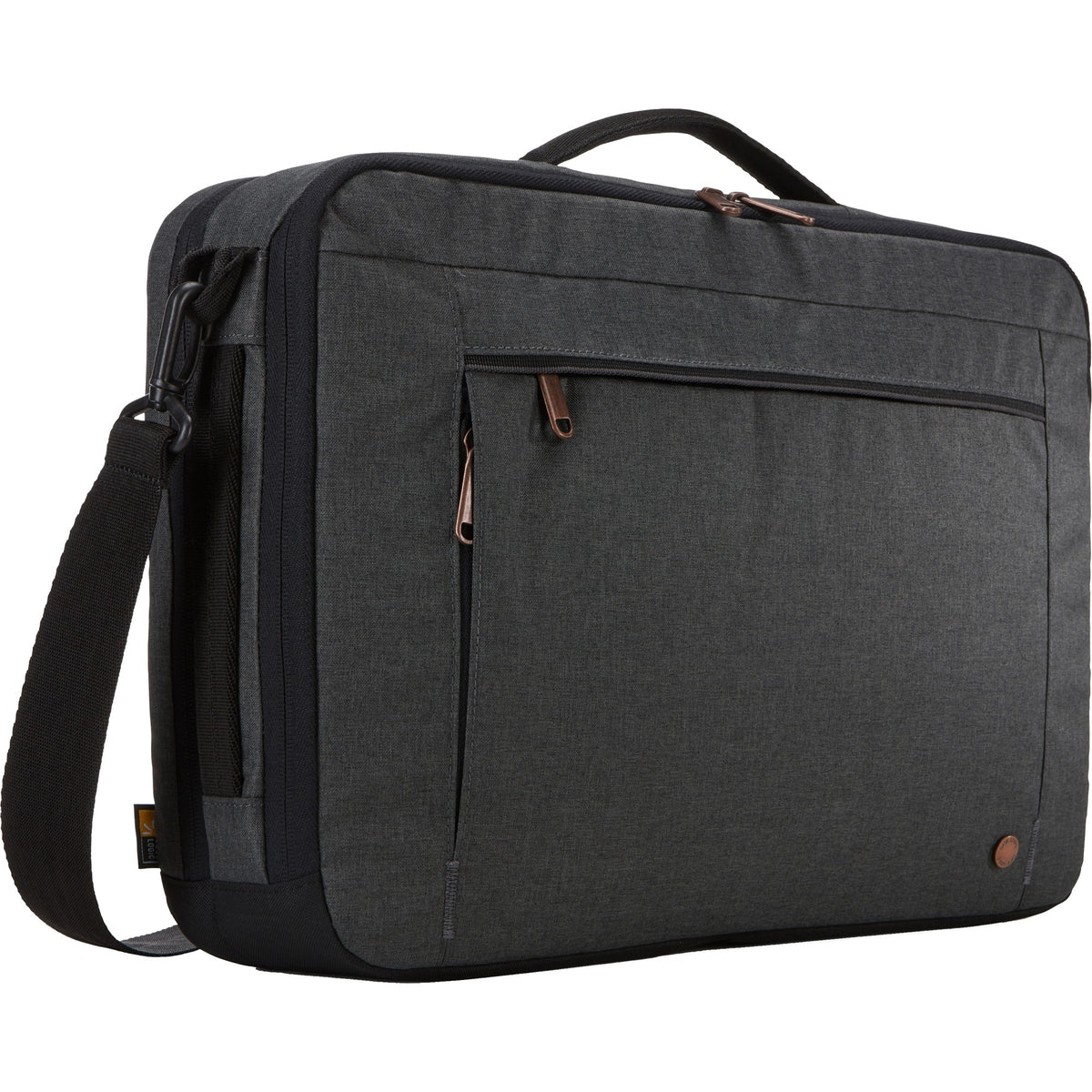 Case logic era 15.6 hybrid briefcase eracv-116-obsidian laptoptas (donkergrijs)